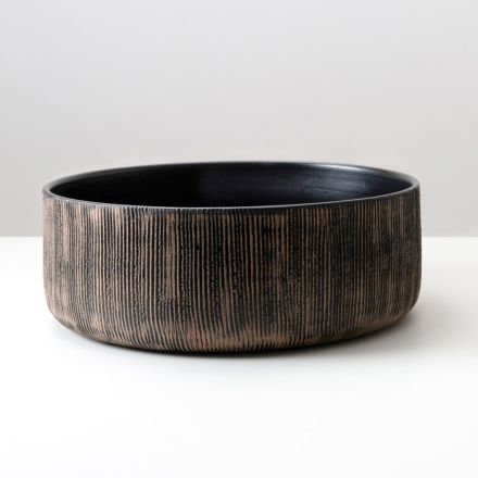 Balance Hand-Stripped Natural Red Earth Aufsatzwaschbecken Viadurini