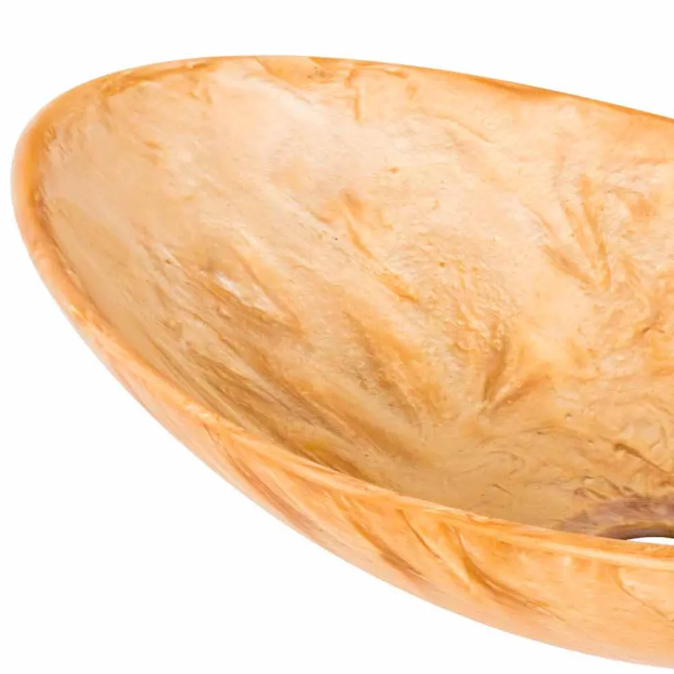 Modernes Aufsatzwaschbecken aus Kunstharz - Malegno Viadurini