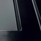 Waschbecken Unterstützung moderner schwarzer Keramik Icon Alice Keramik Viadurini