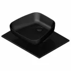 Modernes Aufsatzwaschbecken aus Keramik made in Italy, Reale Viadurini