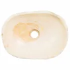 Handgearbeitetes Aufsatzwaschbecken aus Onyxstein - Barolo Viadurini