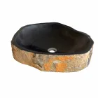 Arbeitsplatte Trägerstück in Basalt Hassan Viadurini