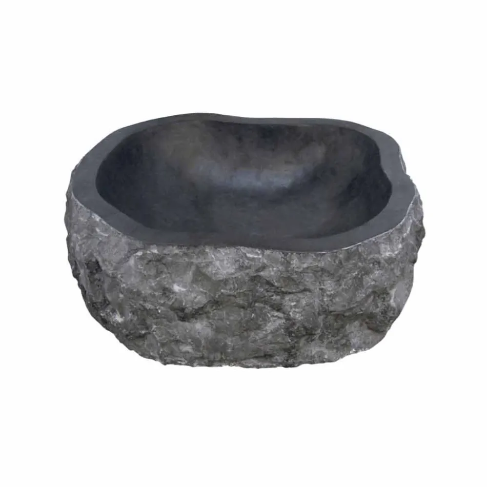 Arbeitsplatte Trägerstück in Black Marble Mumbai Viadurini