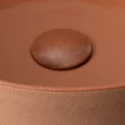 Aufsatzwaschbecken aus Naturerde in verschiedenen Ausführungen – Balance Viadurini