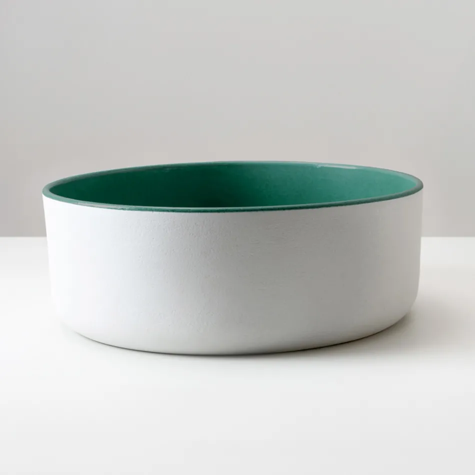 Aufsatzwaschbecken aus Naturerde in verschiedenen Ausführungen – Balance Viadurini