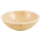 Runde Aufsatzwaschtisch in Kilian Honig Onyx Stein Viadurini