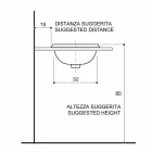 Unterputzwaschbecken aus Schamott und Gold made in Italy, Otis Viadurini