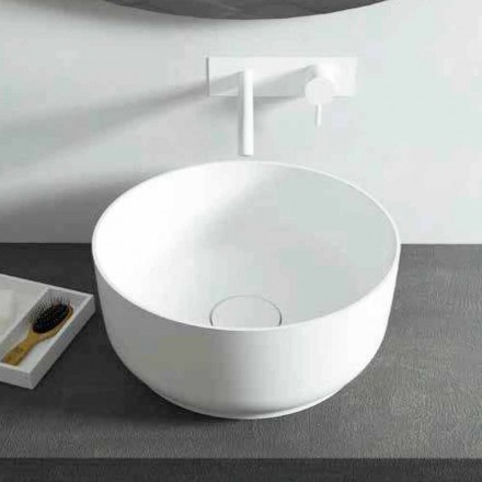 Runder Waschtisch mit modernem Design freistehend aus Italy Dalmine Viadurini