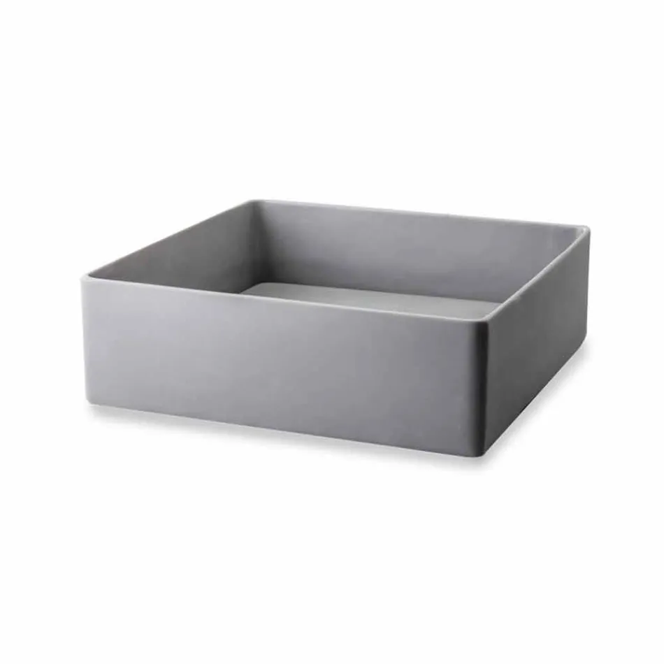 Design Arbeitsplatte Waschbecken mit Harzplatte - Duca Viadurini