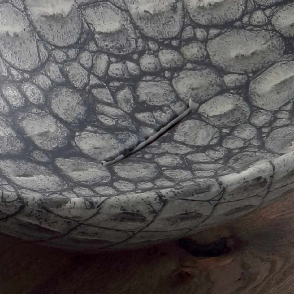 Design Keramik Aufsatzwaschtisch made in Italy Animals Viadurini