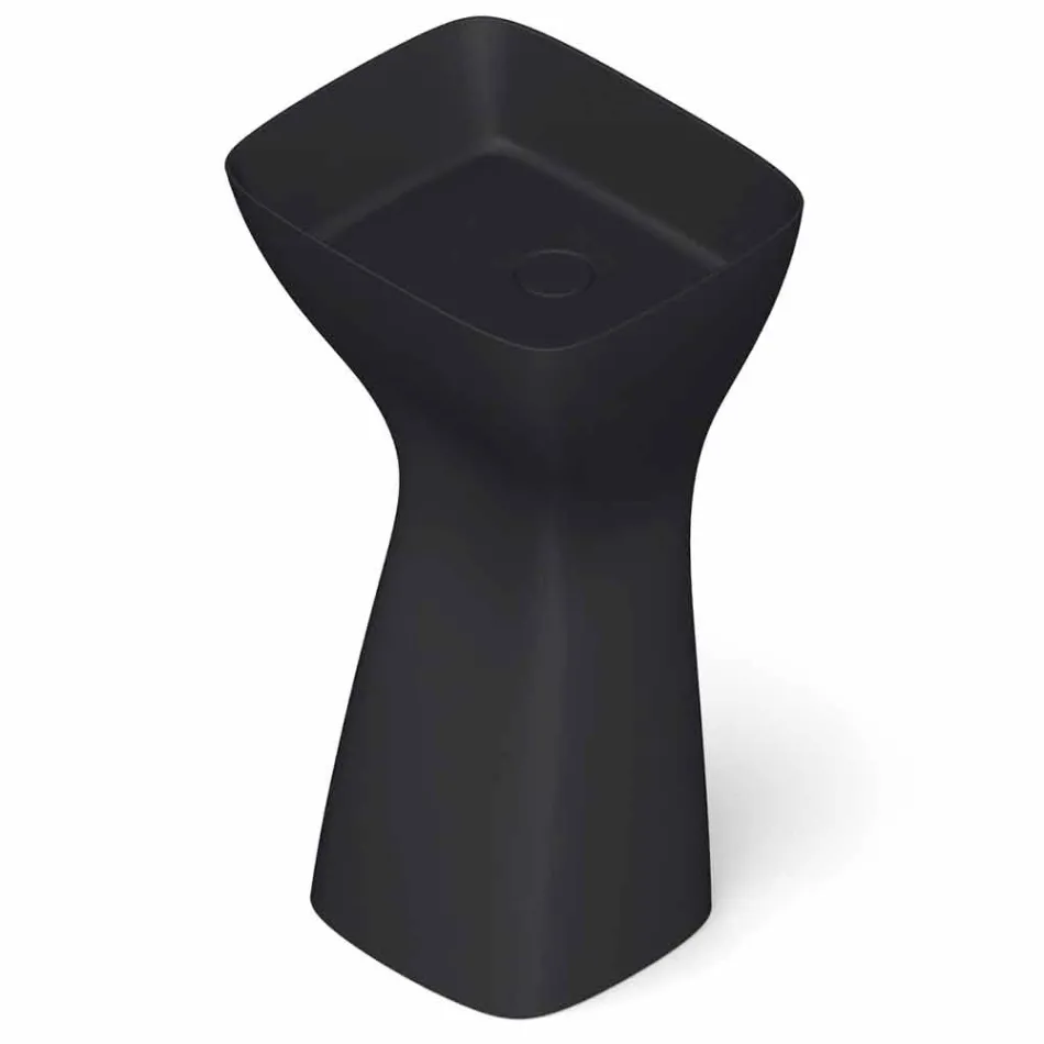 Freistehendes modernes Keramikwaschbecken made in Italy, Firmino Viadurini