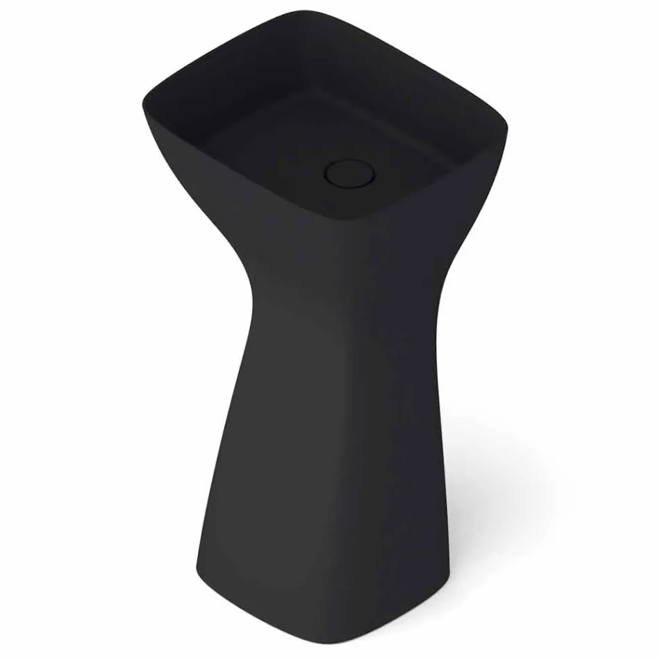 Freistehendes modernes Keramikwaschbecken made in Italy, Firmino Viadurini