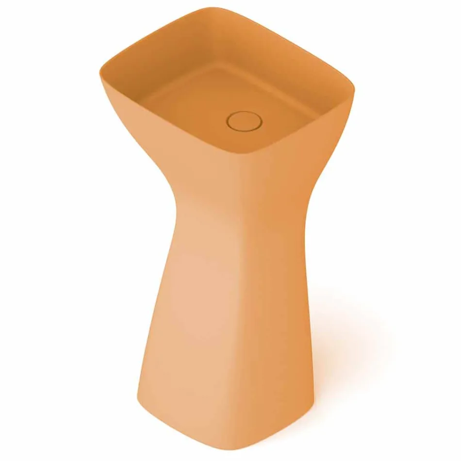 Freistehendes modernes Keramikwaschbecken made in Italy, Firmino Viadurini