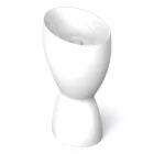 Modernes freistehendes Keramikwaschbecken made in Italy, Basile Viadurini