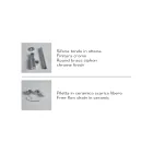 Modernes Design Made in Italy Waschbecken aus weißer oder farbiger Keramik - Act Viadurini