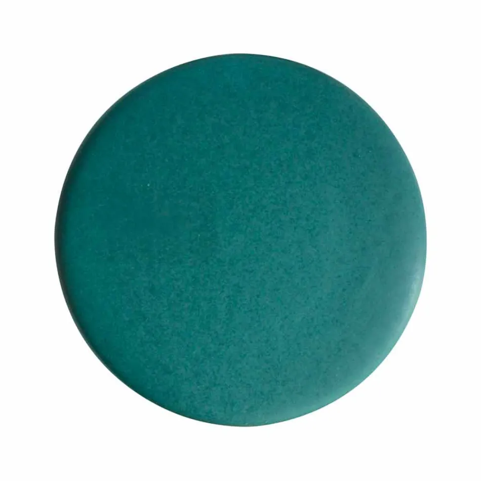 Modernes Design runden Keramik-Aufsatzwaschtisch Star Round 40 cm Viadurini