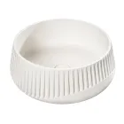 Rundes Aufsatzwaschbecken aus Zement und Harz – Ibisco Viadurini