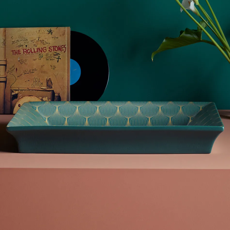 Halbeinbauwaschbecken aus Schamotteton in verschiedenen Ausführungen, hergestellt in Italien – Ultima Viadurini