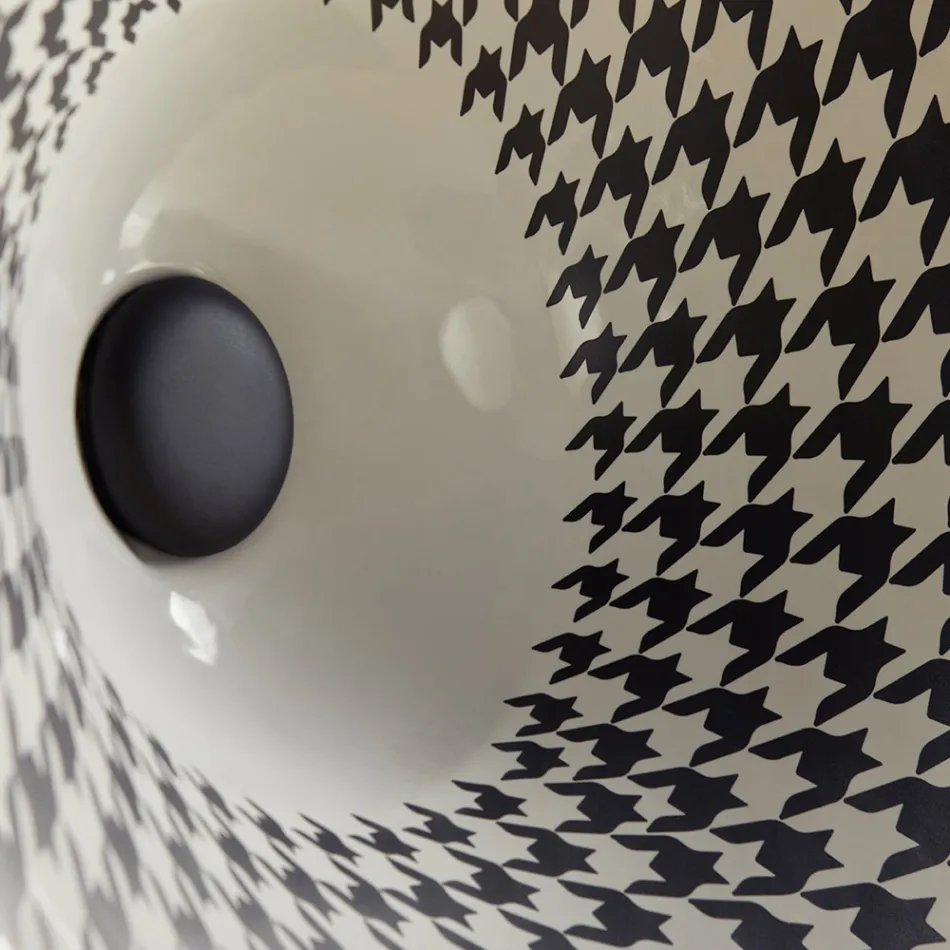 Halbeinbauwaschbecken aus hochwertigem französischem Porzellan – Pausa Viadurini