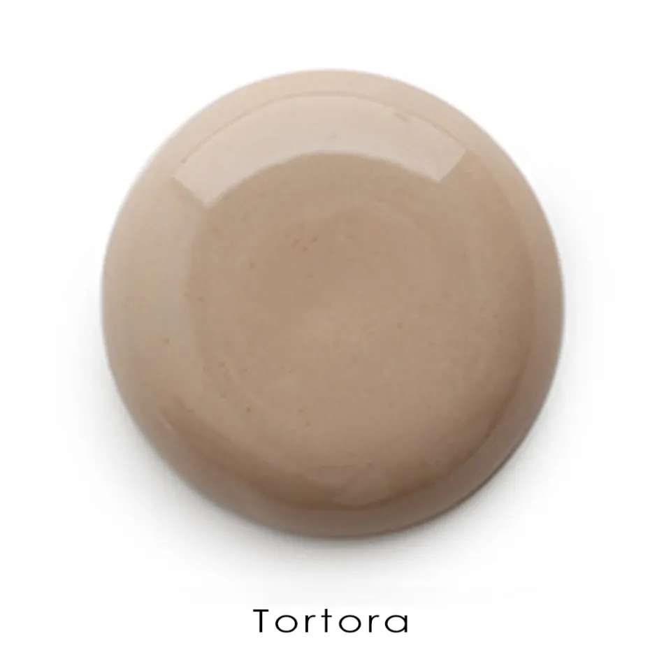 Eckiges Wandwaschbecken aus weißer und farbiger Keramik 42 cm - Angelino Viadurini