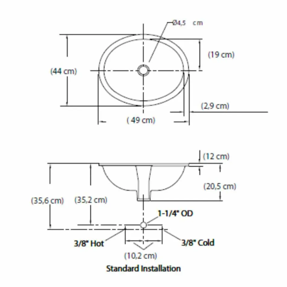 Barockes Unterbauwaschbecken aus Schamott und Platin, hergestellt in Italien, Ägäis Viadurini