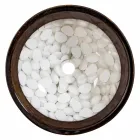 Runde handgefertigte Spüle aus Harz, Buguggiate Viadurini