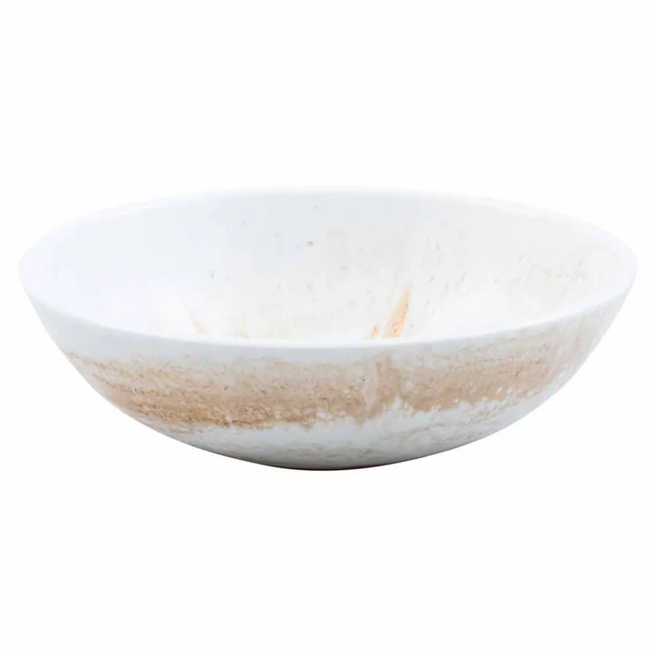 Design Support Waschbecken aus goldenem Harz - Dogliola Viadurini