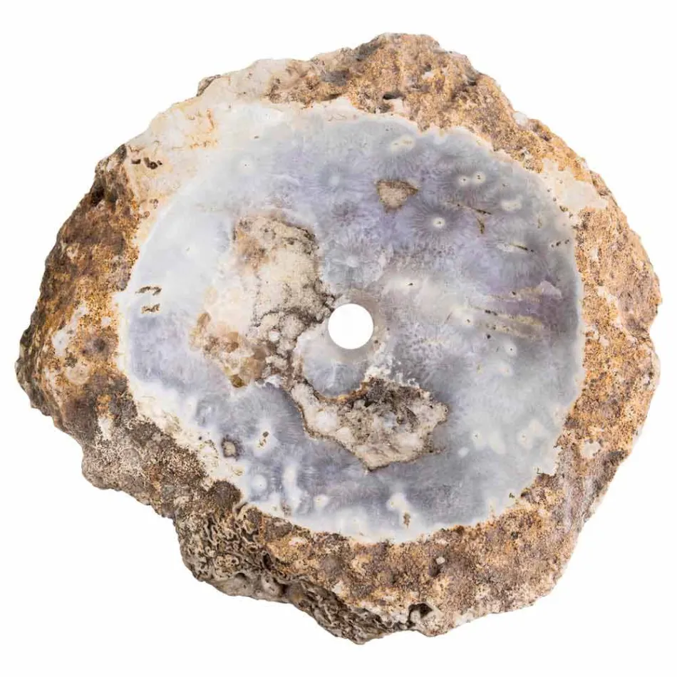 Handgefertigtes Waschbecken aus Achat, Posina Viadurini