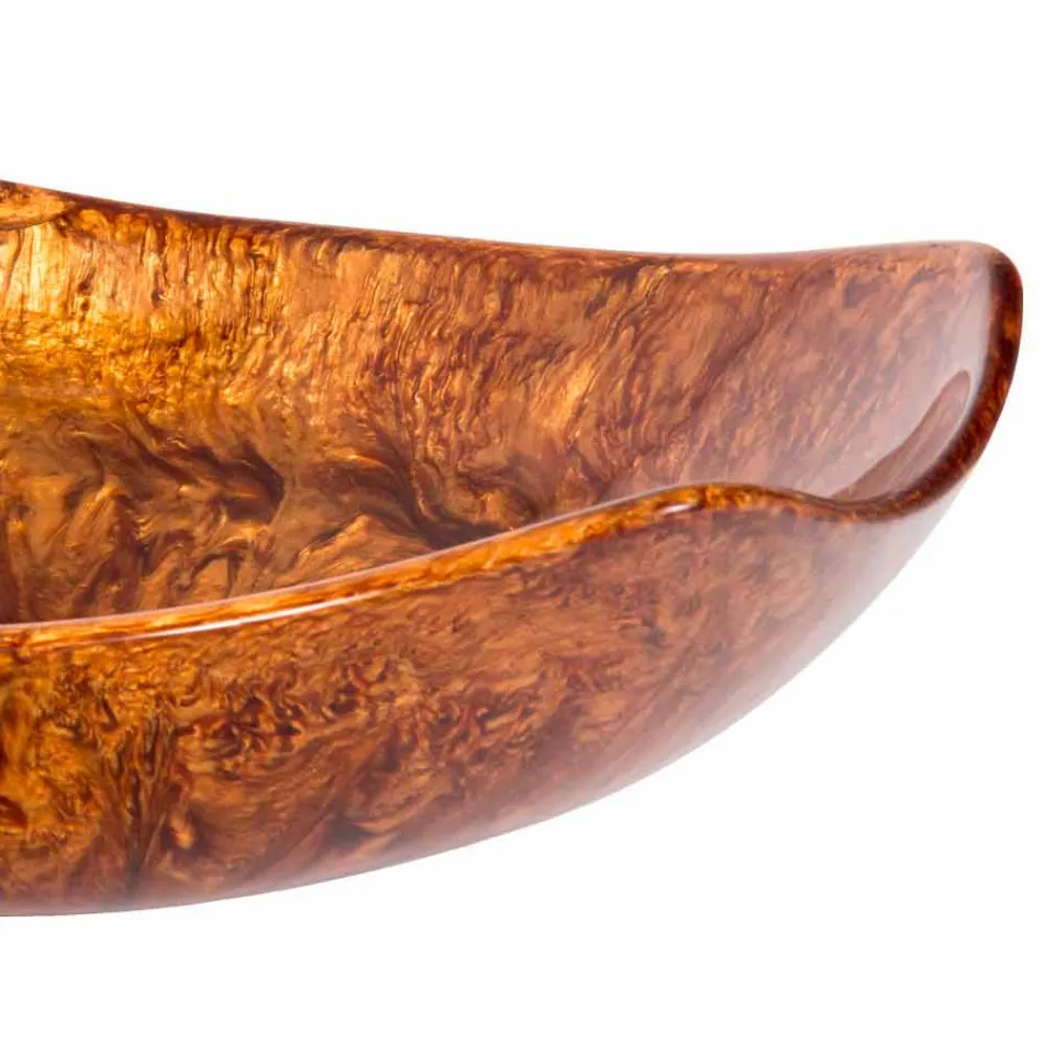 Modernes Aufsatzwaschbecken aus Kunstharz - Malgrate Viadurini