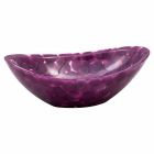 Ovales Design-Waschbecken aus violettem Harz, Buonalbergo Viadurini