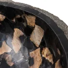 Handgefertigtes Aufsatzwaschbecken aus Flussstein, Palizzi Viadurini