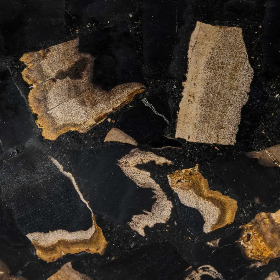 Handgefertigtes Aufsatzwaschbecken aus Flussstein, Palizzi Viadurini