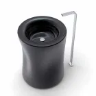 Modernes freistehendes Säulenwaschbecken, hergestellt in Italien, Syrakus Viadurini