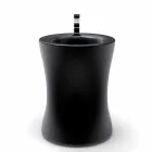 Modernes freistehendes Säulenwaschbecken, hergestellt in Italien, Syrakus Viadurini