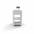 Modernes freistehendes Monoblock-Waschbecken, hergestellt in Italien, Tufino Viadurini