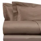 Baumwollsatinplatten für Doppelbett Solid Color - Freesia Viadurini