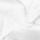 Luxuriöses Spannbettlaken für Doppelbetten aus weißem Leinen, hergestellt in Italien – Fiumano Viadurini