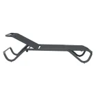 Solaya 194x65 cm Outdoor-Sonnenliege aus Aluminium und Textilene Viadurini