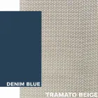 Sonnenliege im Freien aus Aluminium mit Rädern und Armlehnen Modernes Design - Carmine Viadurini