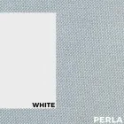 Doppelte Sonnenliege im Freien aus Aluminium und Leinwand - Gioacchino Viadurini