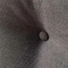 Doppelbett 160x190 mit dekorativen Knöpfen in den Kissen - Strahlen Viadurini