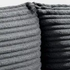 Doppelbett 160x190 mit kissenförmiger Polsterung - Brezze Viadurini