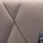 Doppelbett 160x190 mit geometrischer Steppung - Ciottolino Viadurini