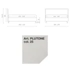 Doppelbett 160x190 aus Stoff mit Metallfüßen Made in Italy - Dreams Viadurini