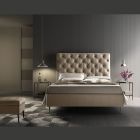 Doppelbett mit Staukasten und Untergestell 160x190 Made in Italy - Sallie Viadurini