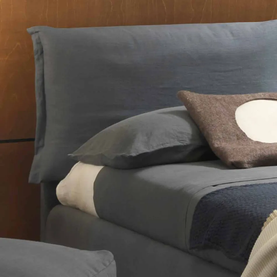 Doppelbett mit Stauraum, zeitgemäßes Design Iorca Bolzan Viadurini