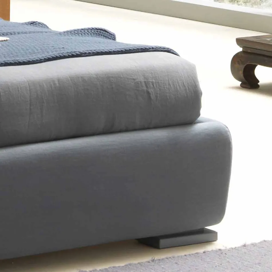 Doppelbett mit Stauraum, zeitgemäßes Design Iorca Bolzan Viadurini
