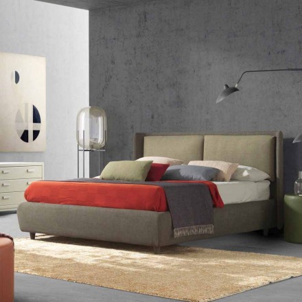 Doppelbett mit Stauraum, modernes Design, Kate von Bolzan Viadurini