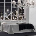 Doppelbett mit Eisenbettrahmen, hergestellt in Italien – Shadow