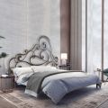 Doppelbett mit Eisenbettrahmen, hergestellt in Italien – Pongo
